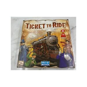 Days of Wonder Ticket to Ride Board Game Alan R Moon Train Adventure Complete